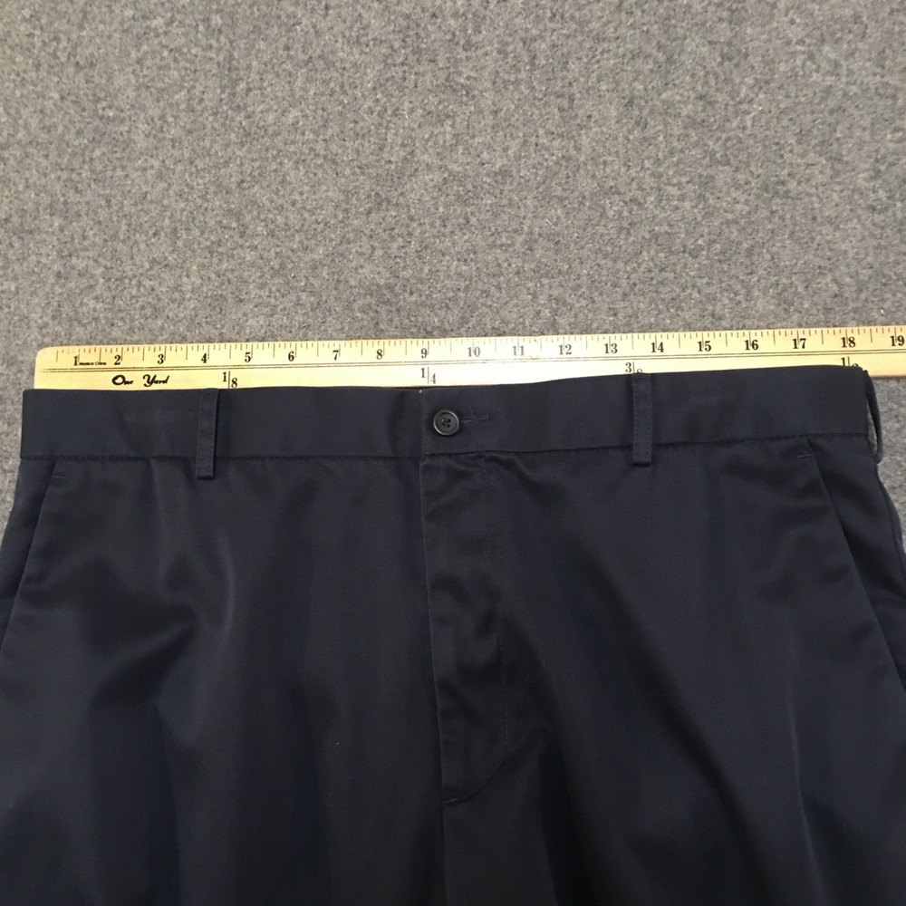 Dockers Collection Pants Mens 36x32 Blue Flat Front Relaxed Fit 207710118 Office - Picture 11 of 16